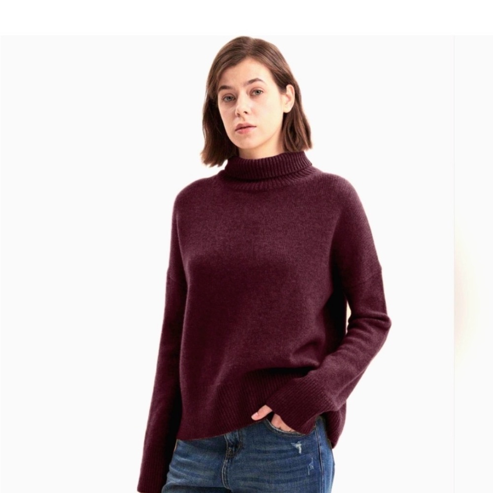 Gentle Herd‎ cashmere turtle neck size small, nwt